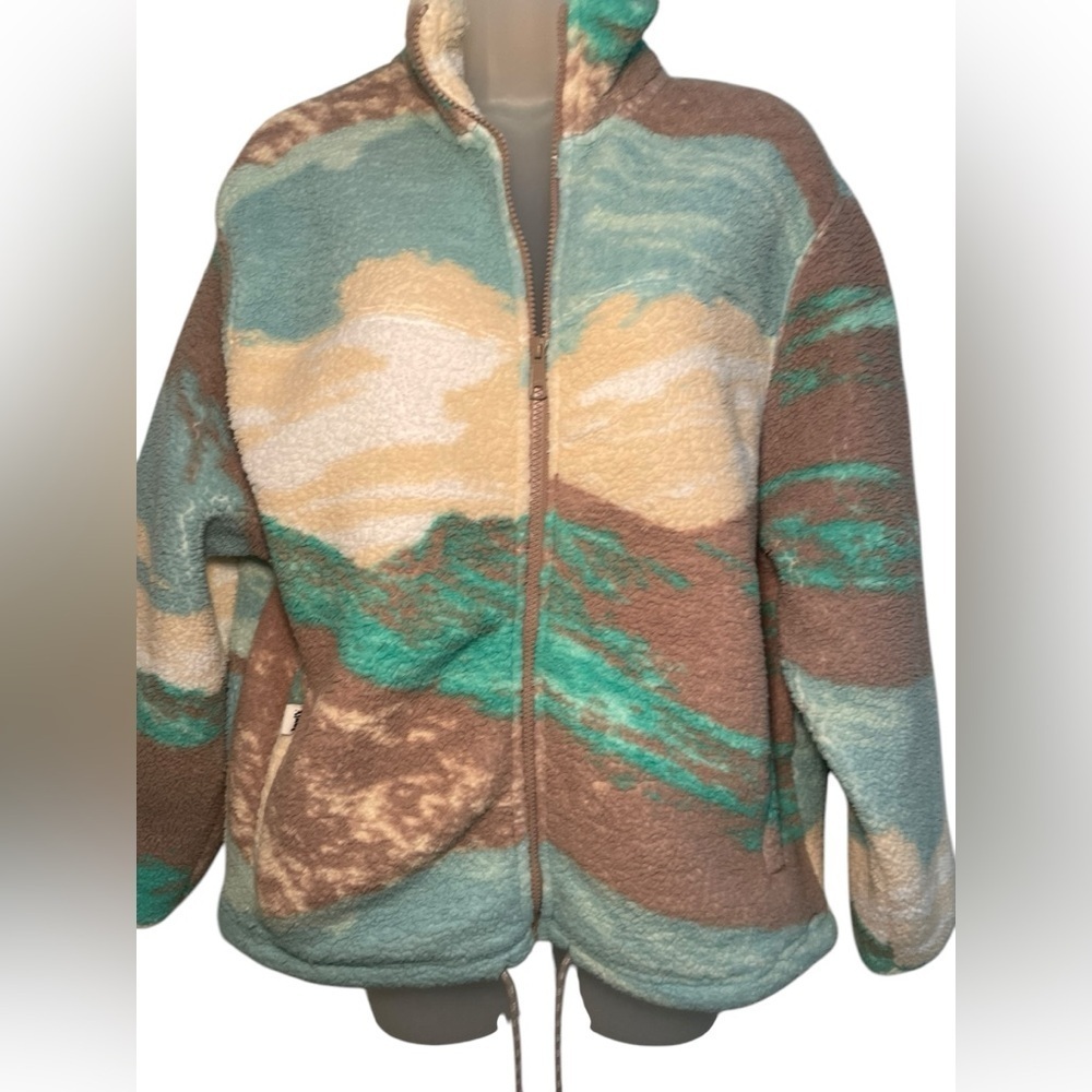 Levi's Atlas Sherpa Fleece Teddy Bear Jacket Women's Small - Picture 5 of 7